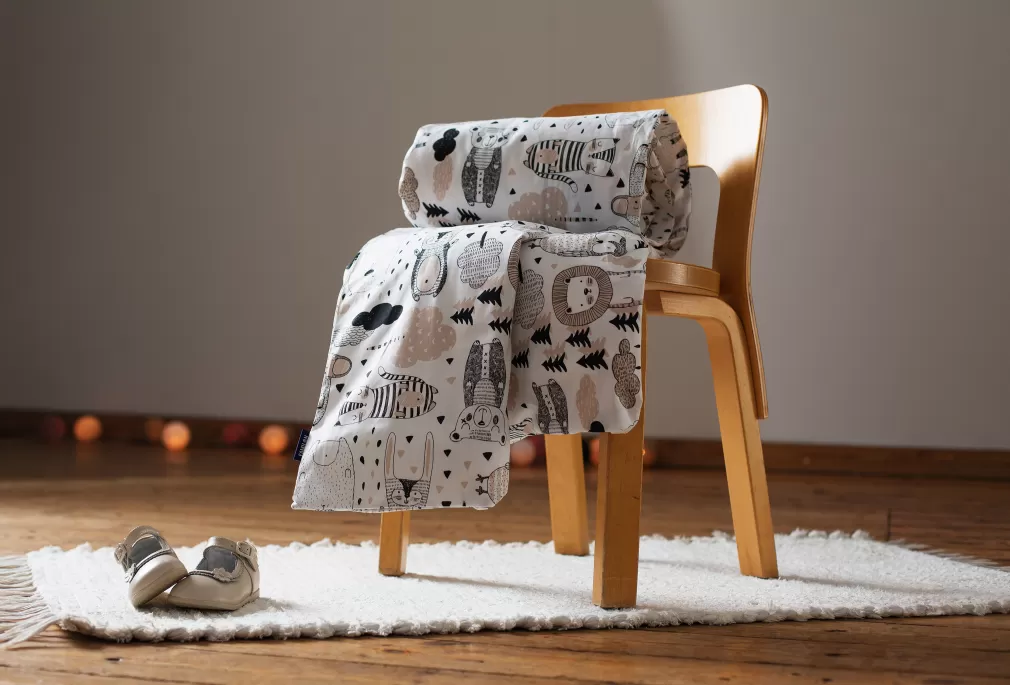 Kaverit Organic kids duvet cover set