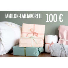 Familon-lahjakortti 100 euroa