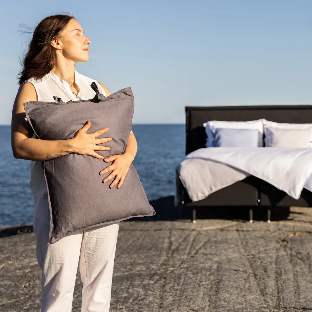 Linen pillowcase