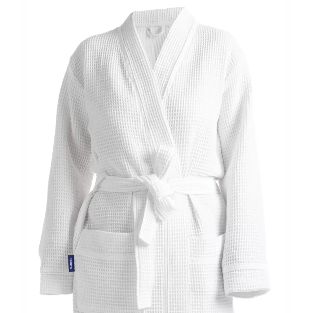 Waffle bathrobe